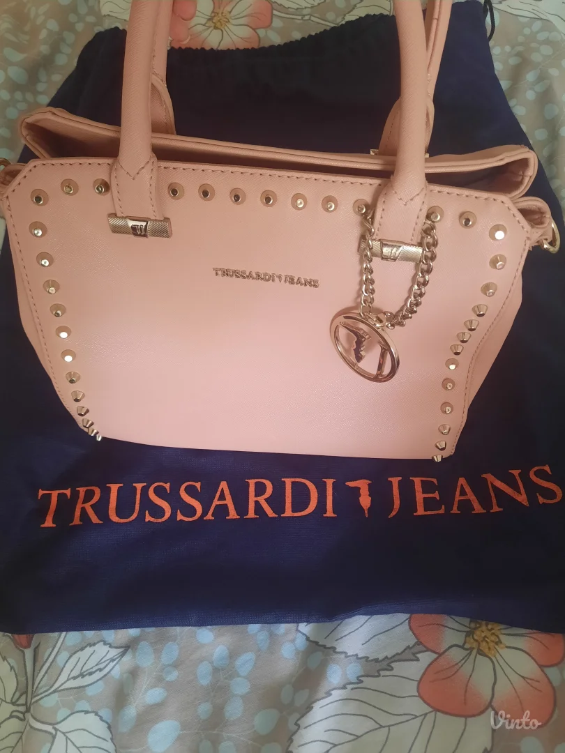 Trussardi roze torba