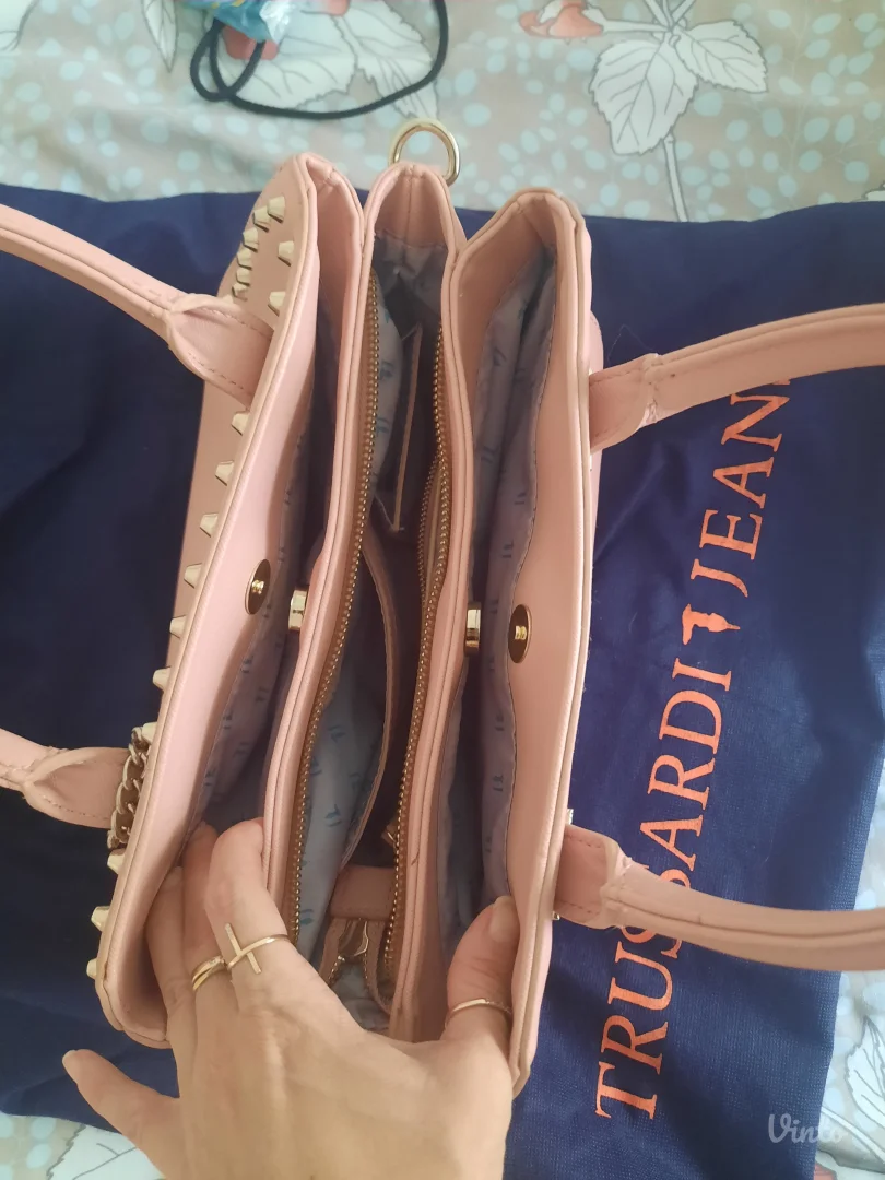 Trussardi roze torba
