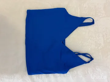 Plavi top majica