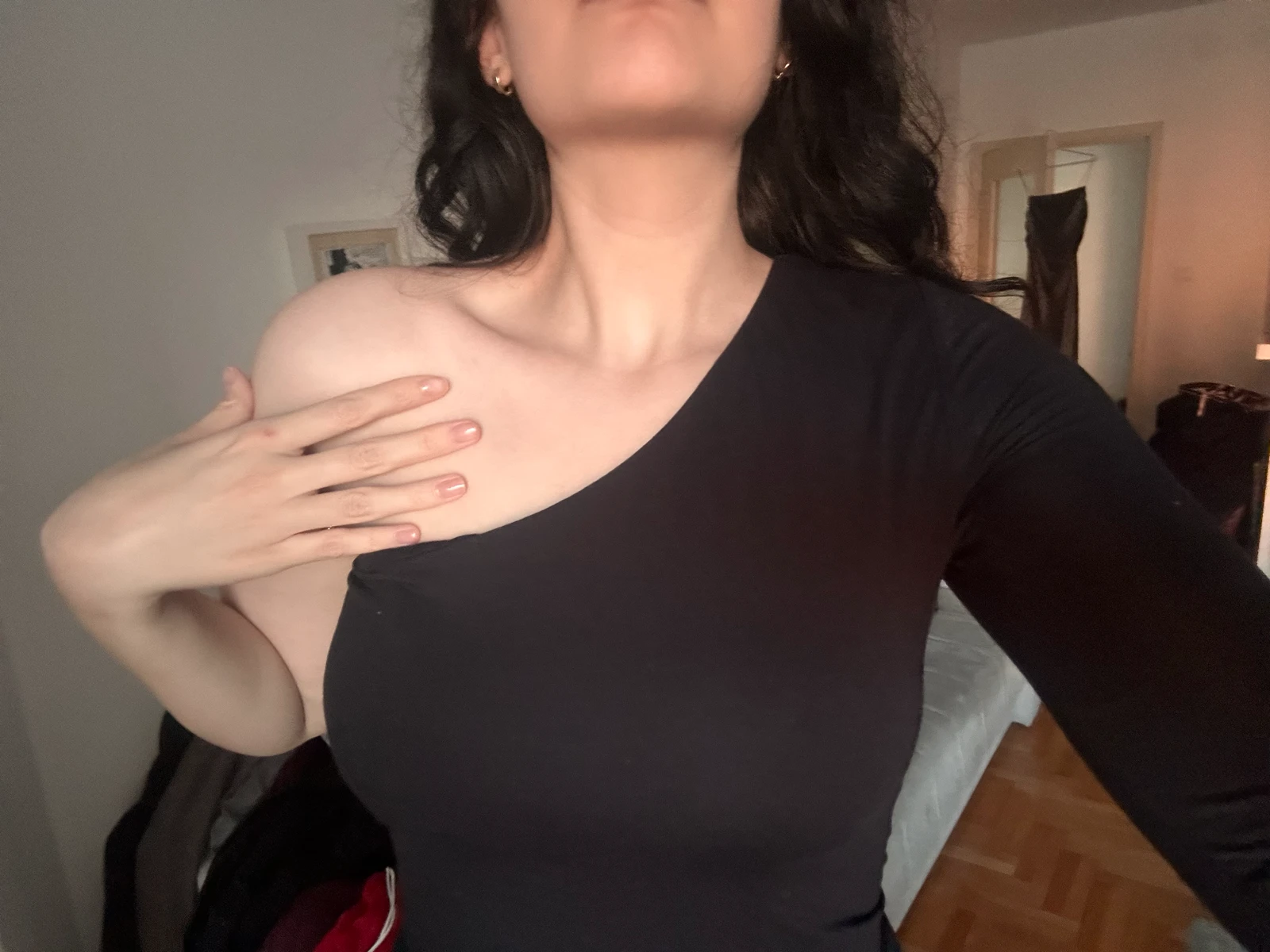 Bluza na jedno rame