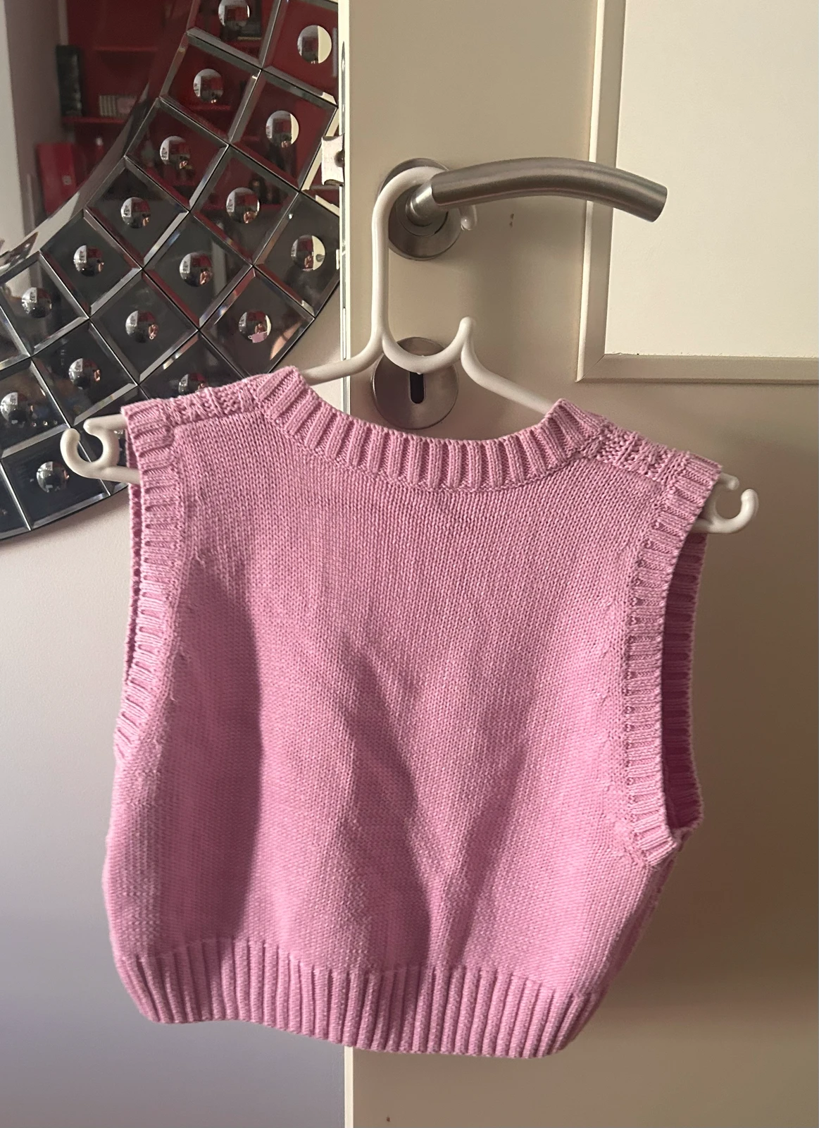 Roze Prsluk dzemper