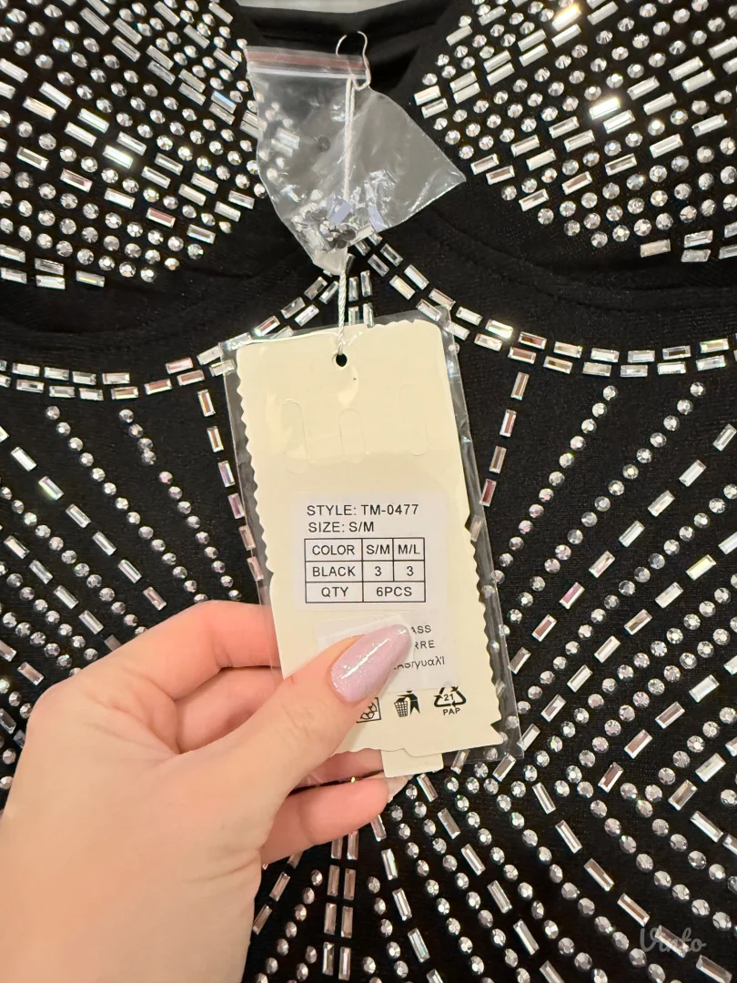 Svetlucava novogodisnja haljina