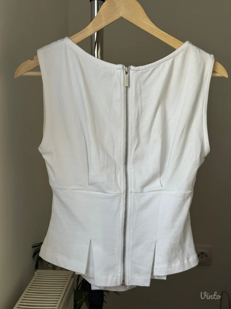 Zara bela majica NOVO