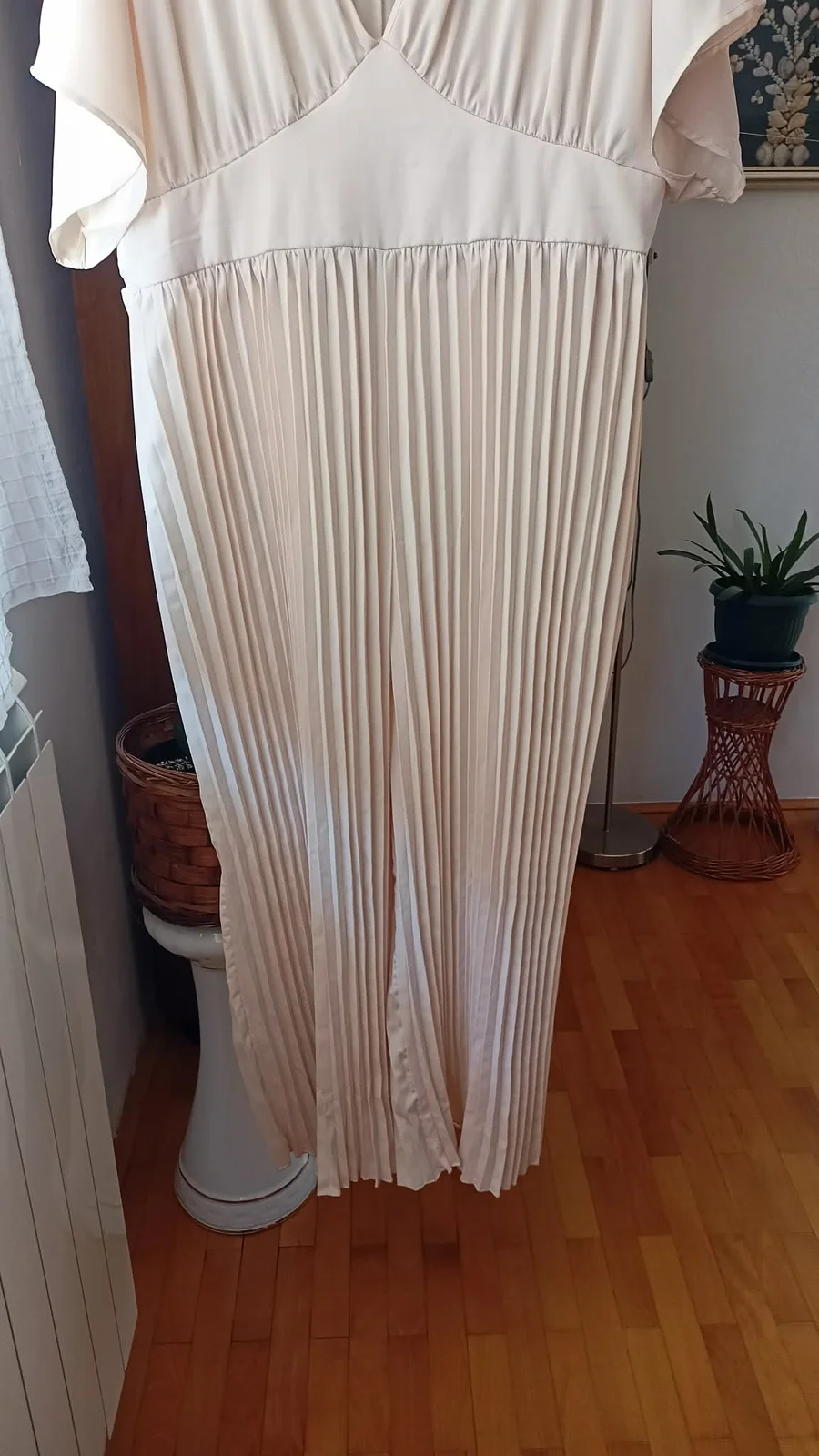 nov savršen 4xl kombinezon plise širokih nogavica