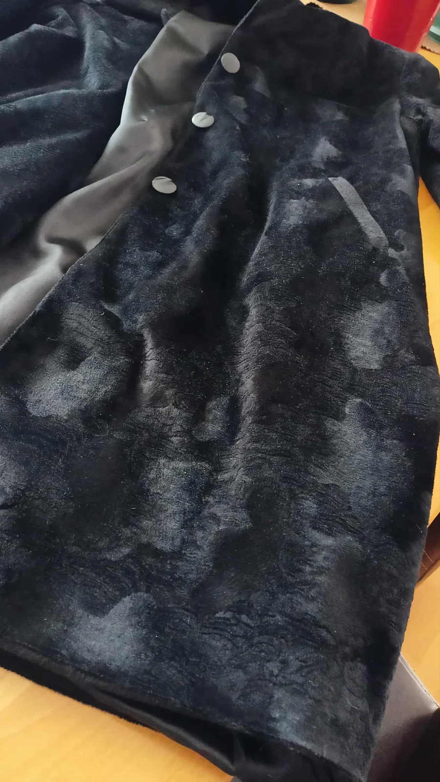 nova duža jakna / bundica 4xl crne boje..moderno..prelepa