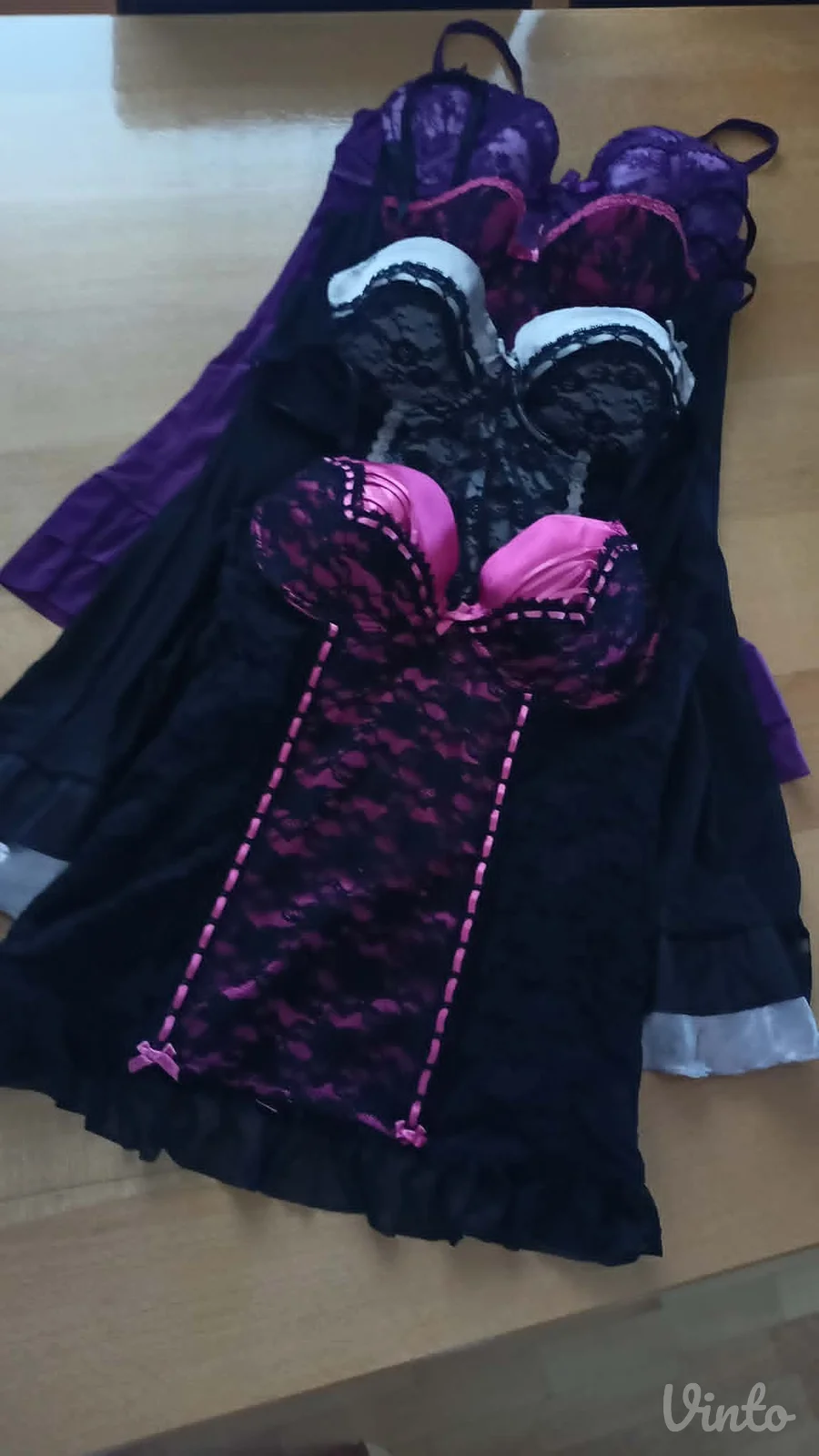 komplet od tri sexy korset veša..dva su nova