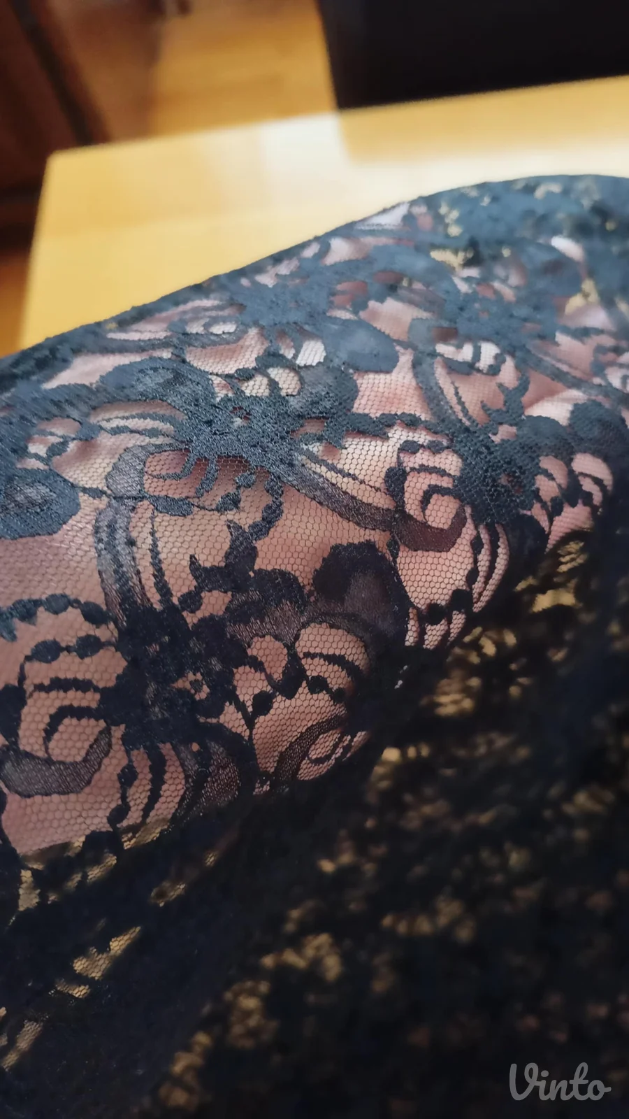 haljina kompletna od čipke..za preko garderobe,morske kombinacije i sl.M/L