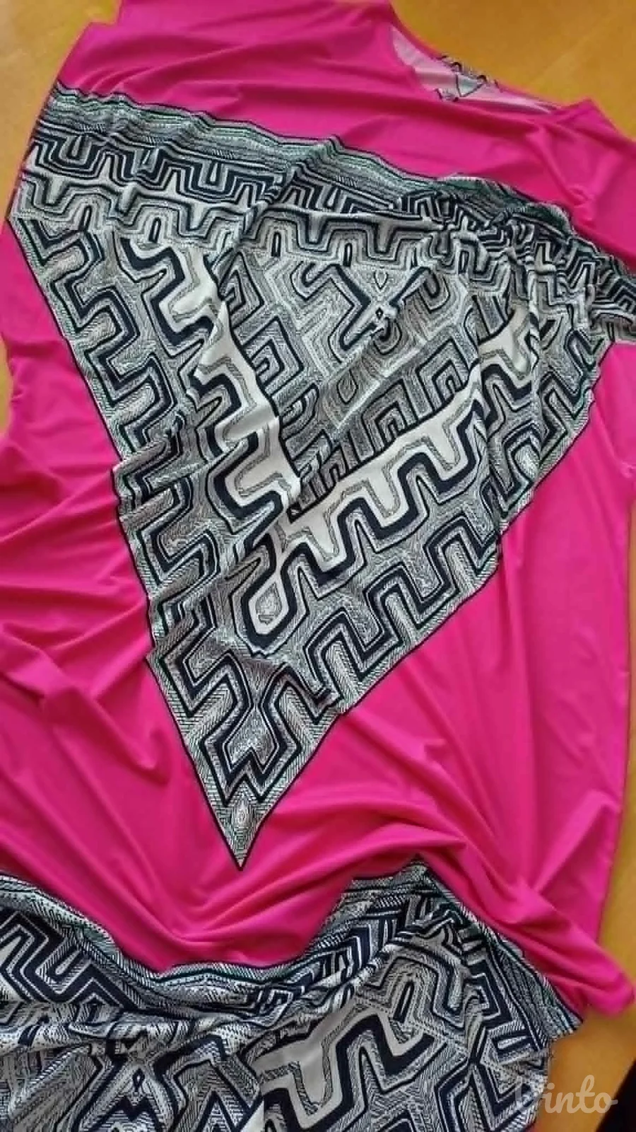 nova,duga,letnja haljina,elastin..vel.46/48