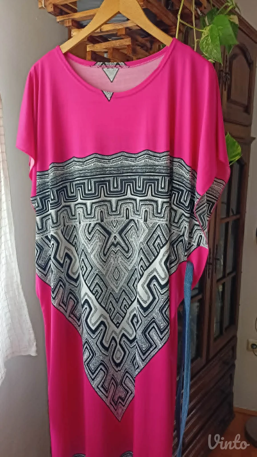 nova,duga,letnja haljina,elastin..vel.46/48