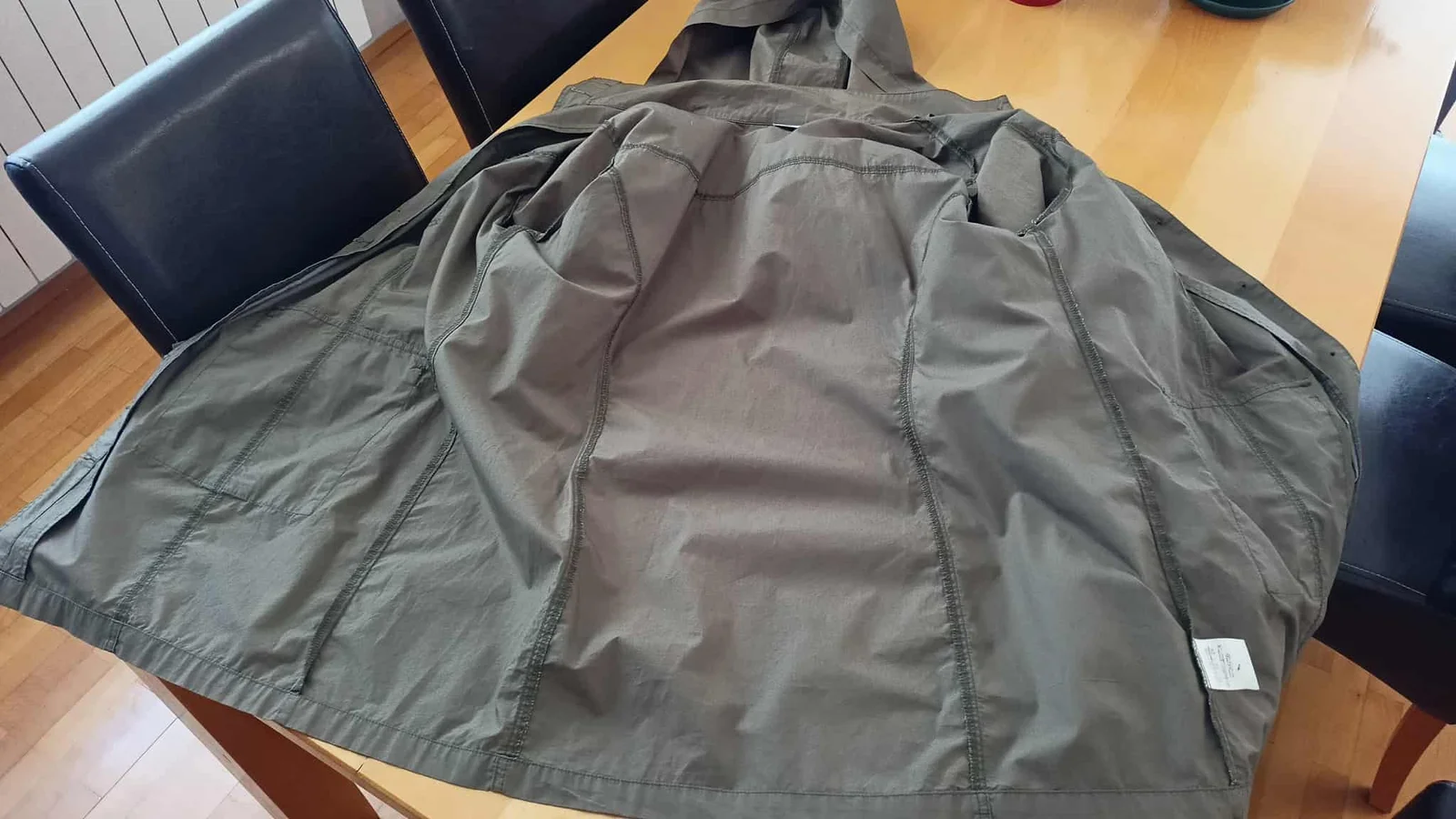 pamučna jakna sa kapuljačom vel.50(3xl)..kao nova..odlična za prelazni period