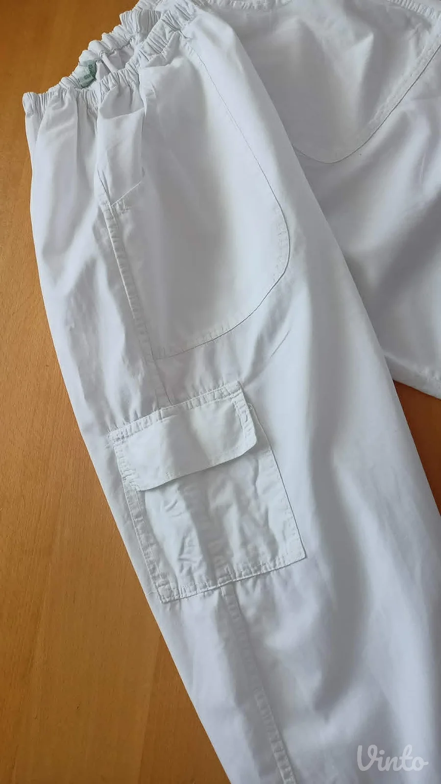 pamučne bermude bele boje vel.3xl
