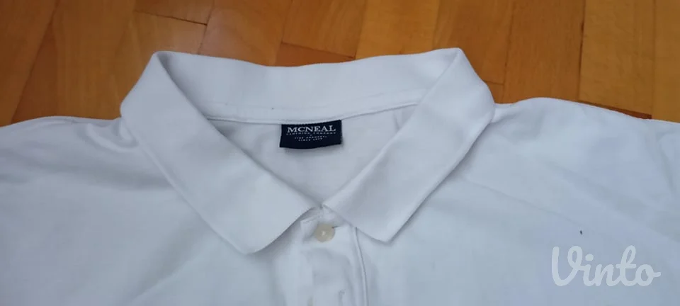 nova kvalitetna bele boje majica vel.3xl