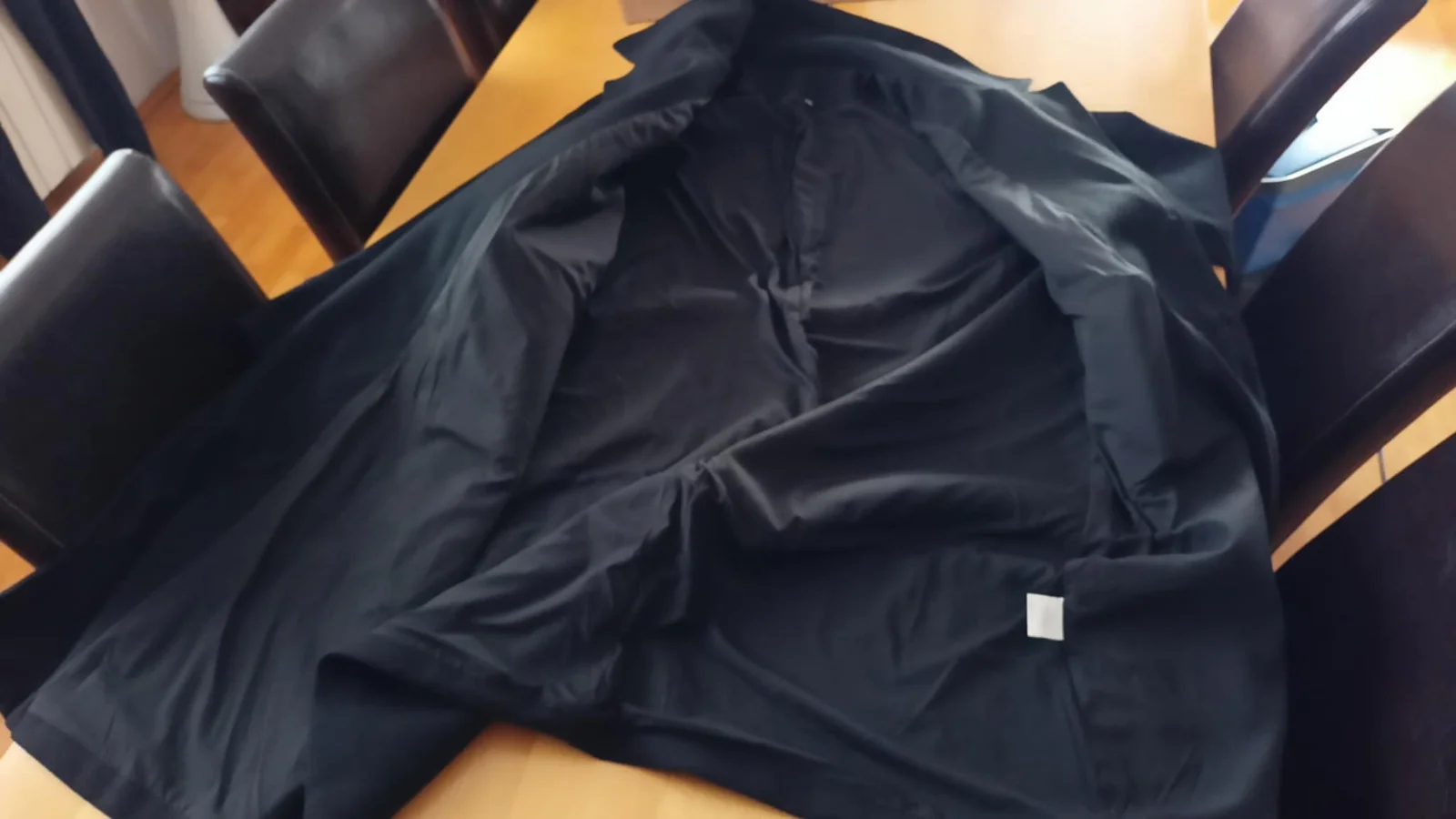 nov moderno predivan kaput crne boje vel.4xl (vel.52/54)