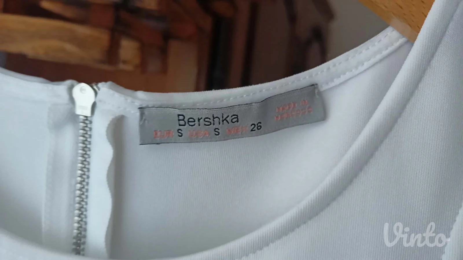 haljina marke Bersha bele boje vel.S..kao nova