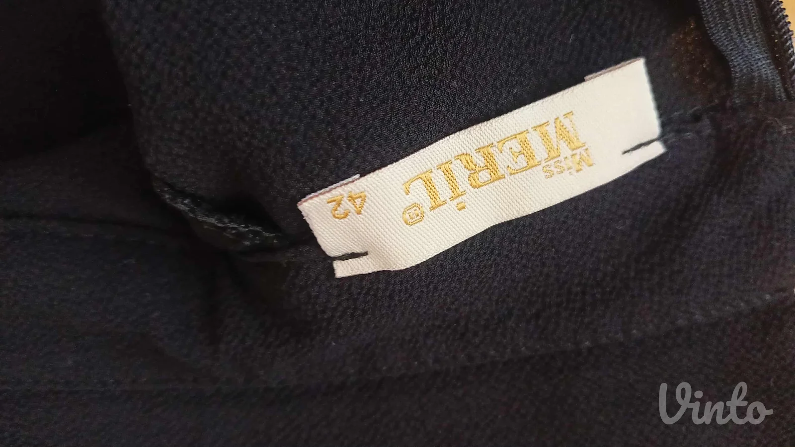 prelepa tunika / mini haljina crne boje vel.42