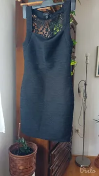 crena haljina sa delom čipke na leđima Amisu vel.38/40