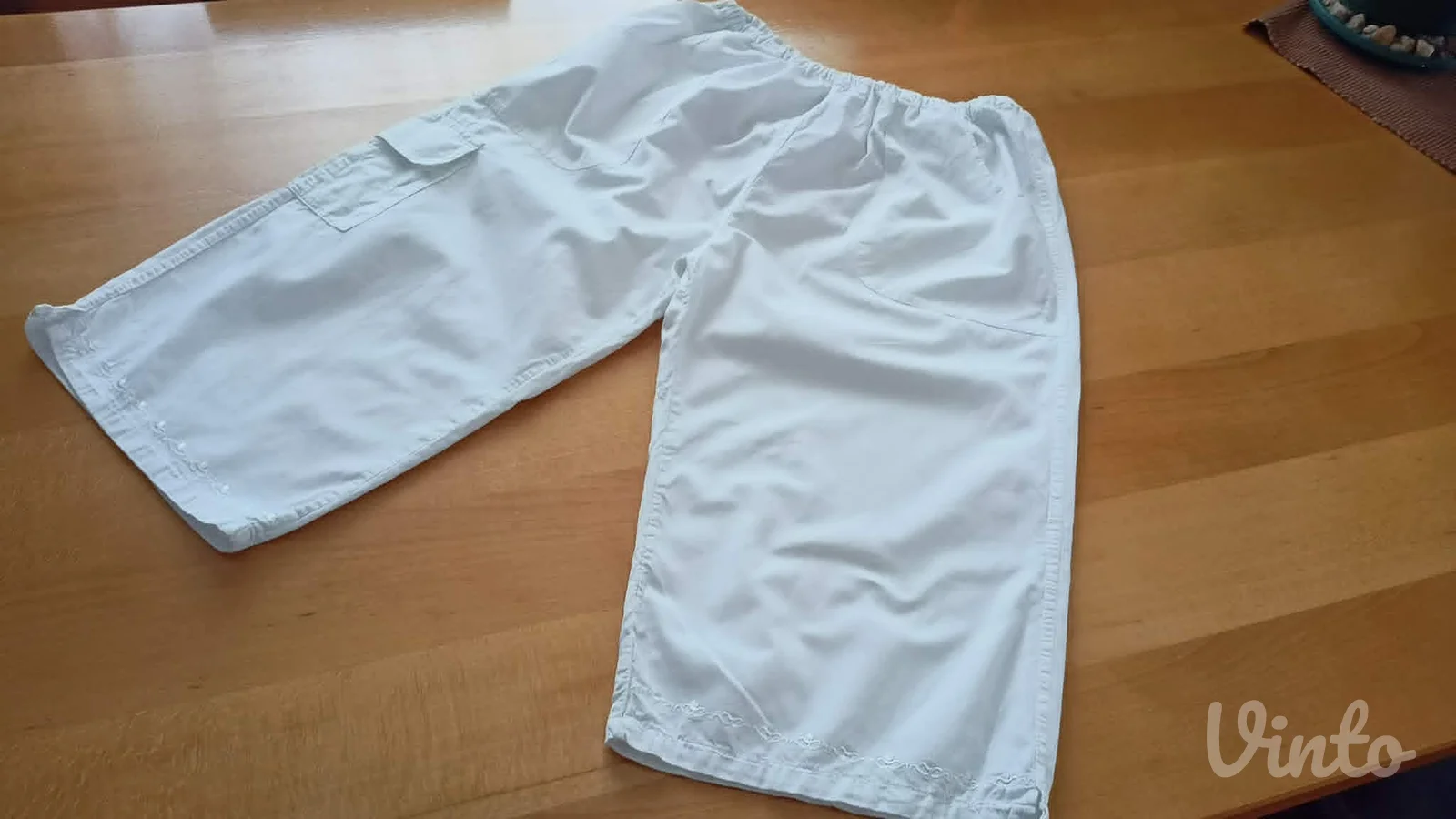 pamučne bermude bele boje vel.3xl