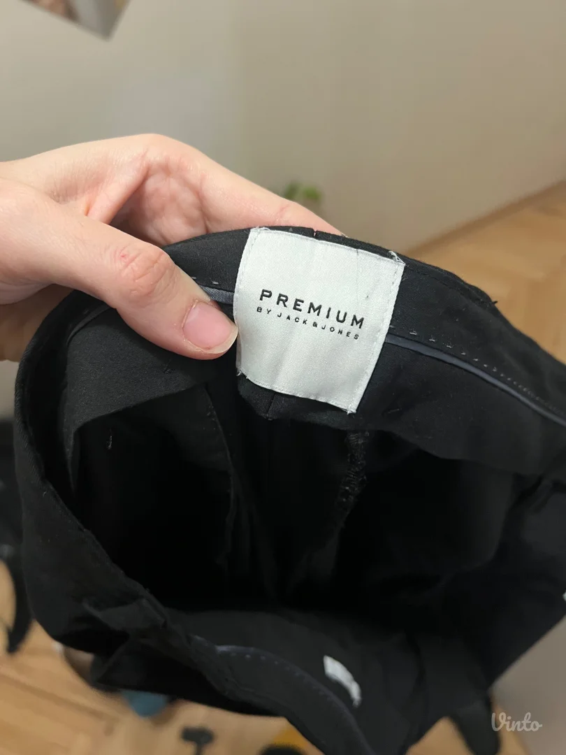 Premium by Jack&Jones - crne pantalone