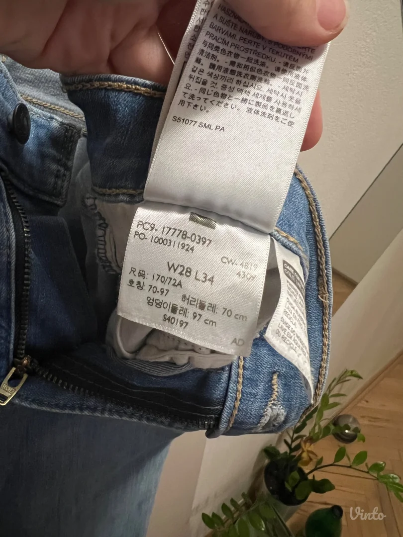 Levis 710 Super Skinny farmerke