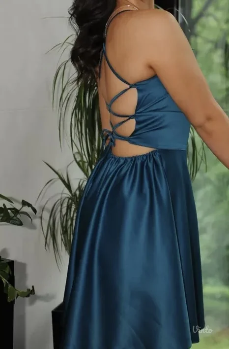 Maturska haljina šivena po meri