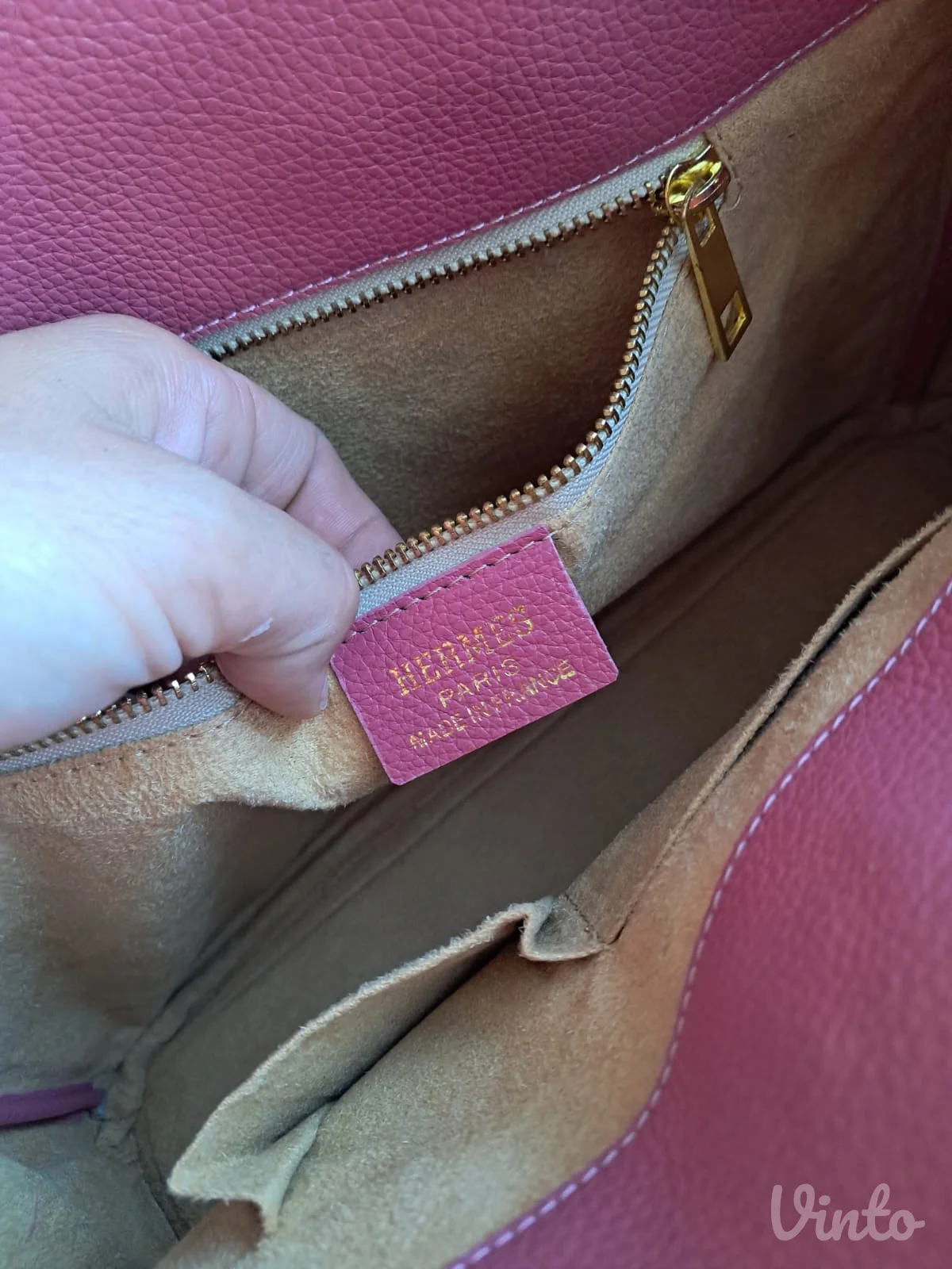 Elegantna torba u Hermes Birkin stilu