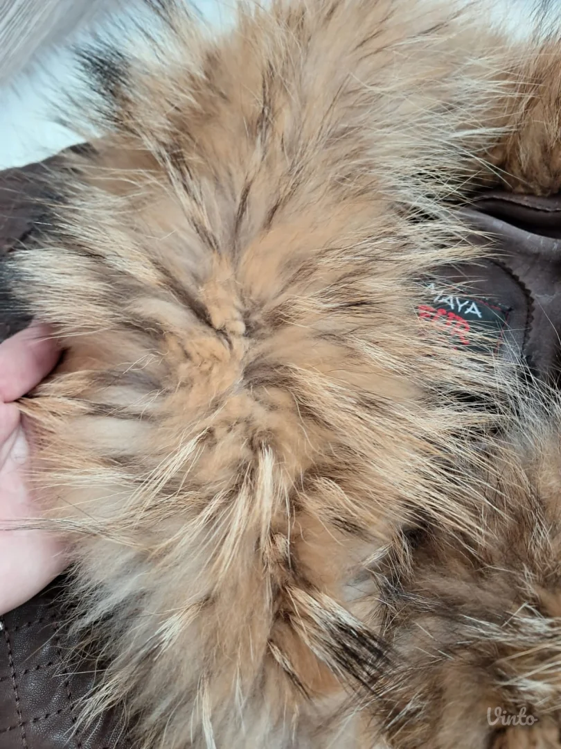 Maya fur kožna jakna sa krznom