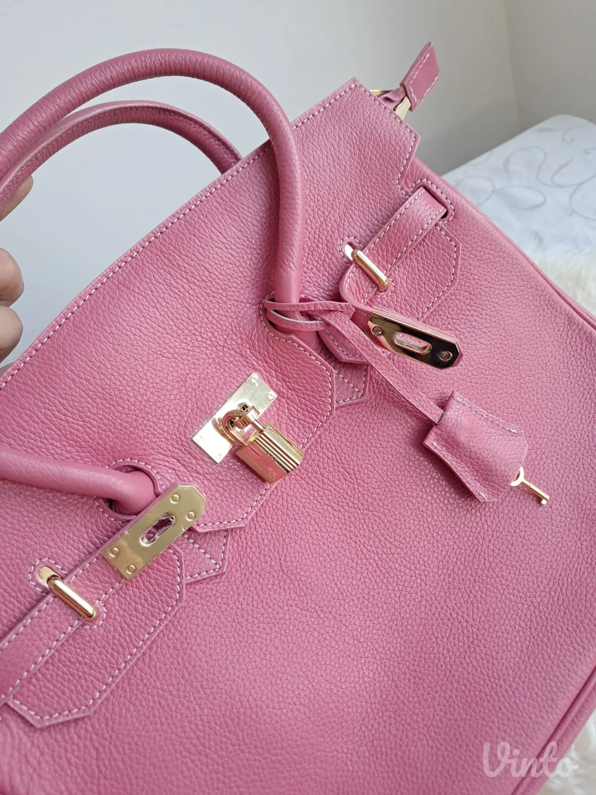 Elegantna torba u Hermes Birkin stilu