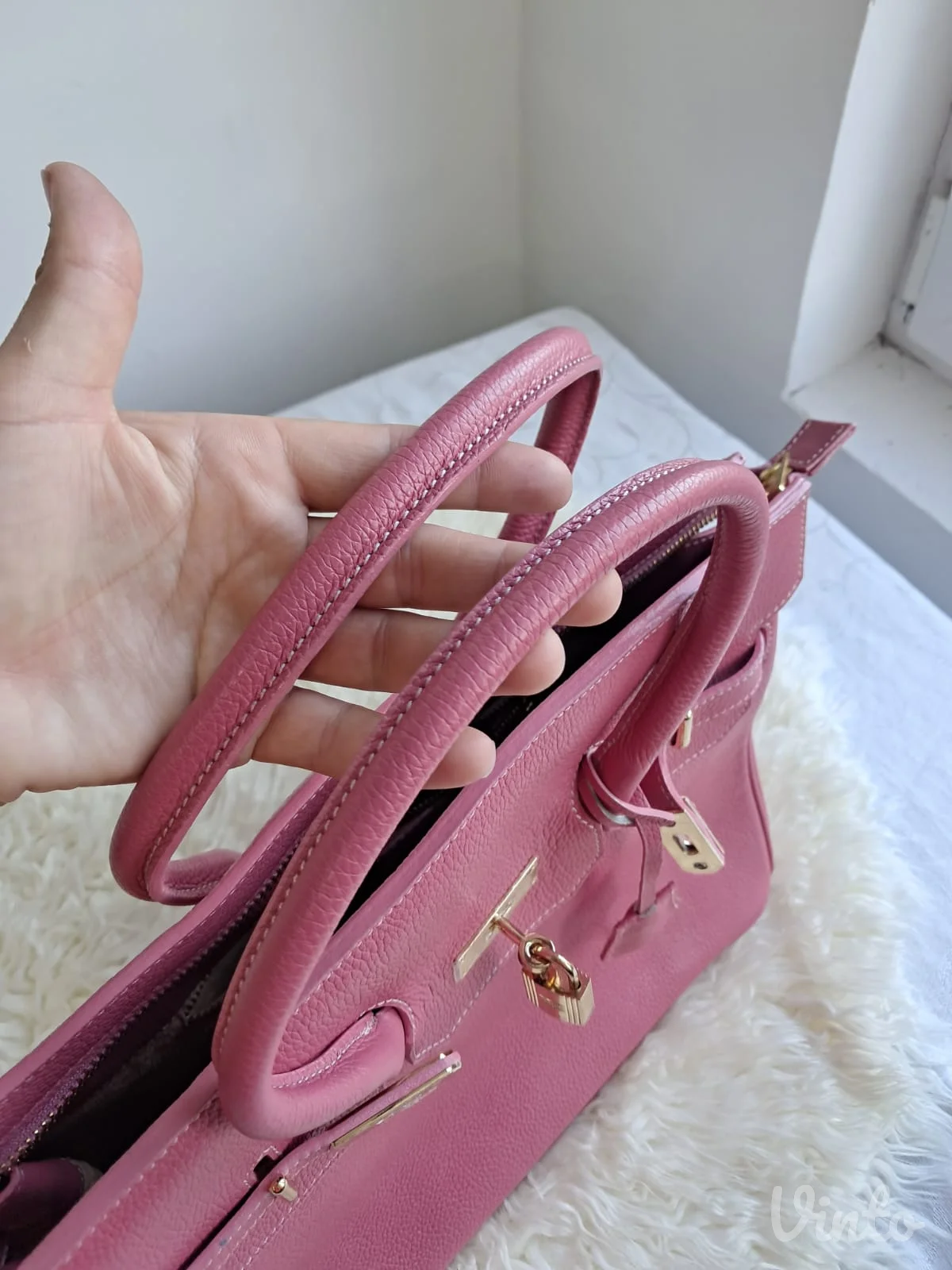 Elegantna torba u Hermes Birkin stilu