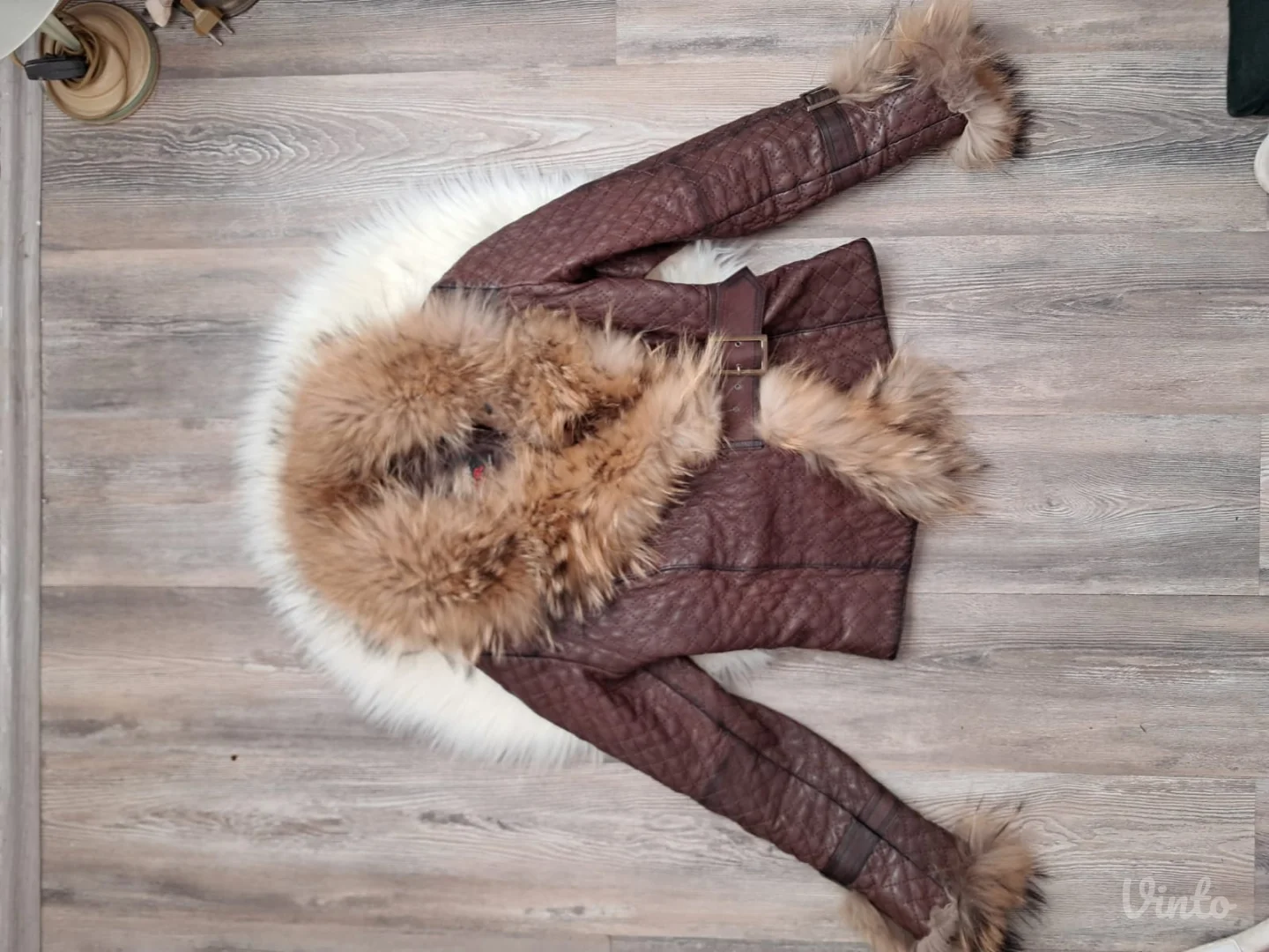 Maya fur kožna jakna sa krznom