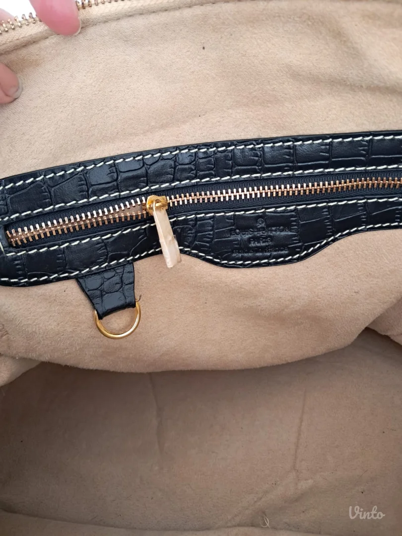 Louis vuitton kožna torba sa serijskim brojem