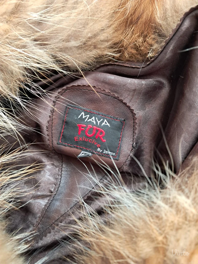 Maya fur kožna jakna sa krznom