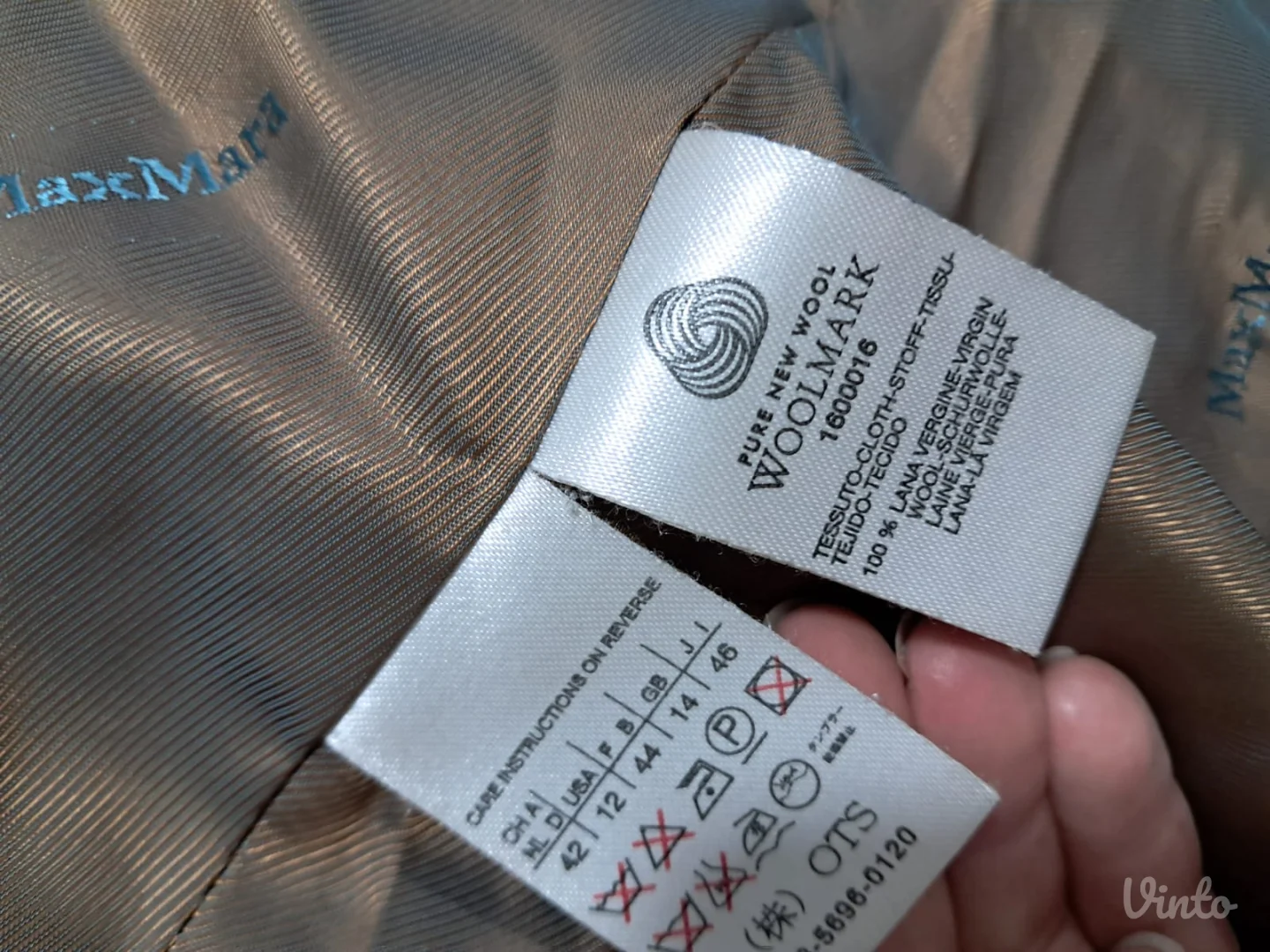 Max Mara vuneni original kaput