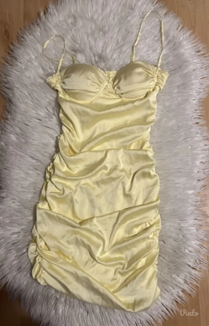 Oh polly nova zuta haljina