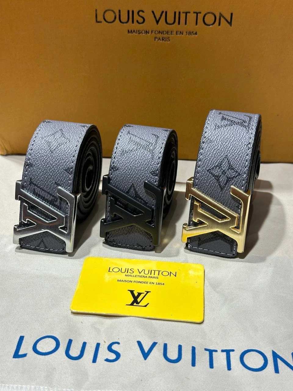 Louis Vuitton Sivi Muški Kaiševi