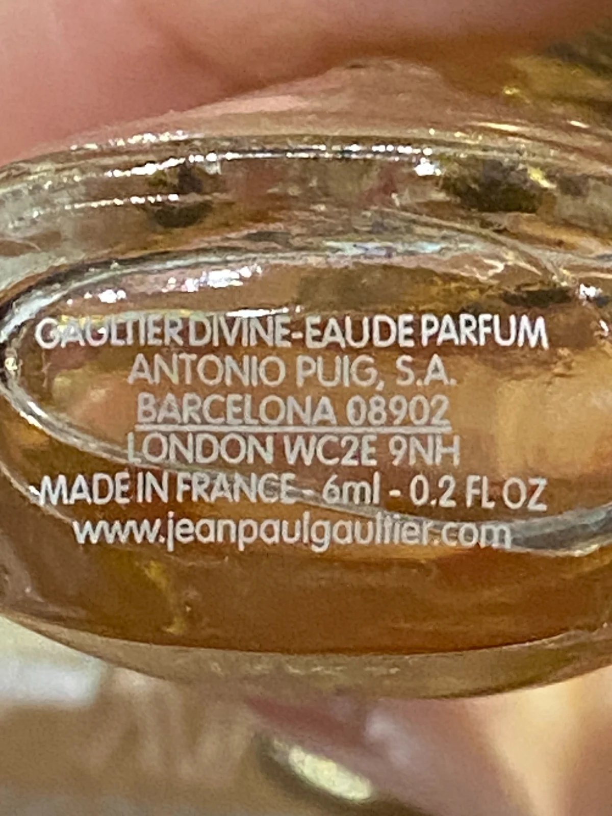 Jean Paul Gaultier Divine EDP 5ml minijatura