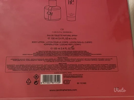 CH Carolina Herrera EDT 98/100ml