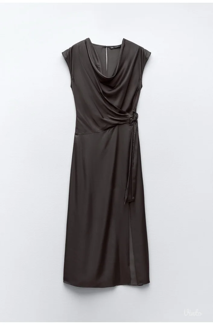 Zara satenska haljina