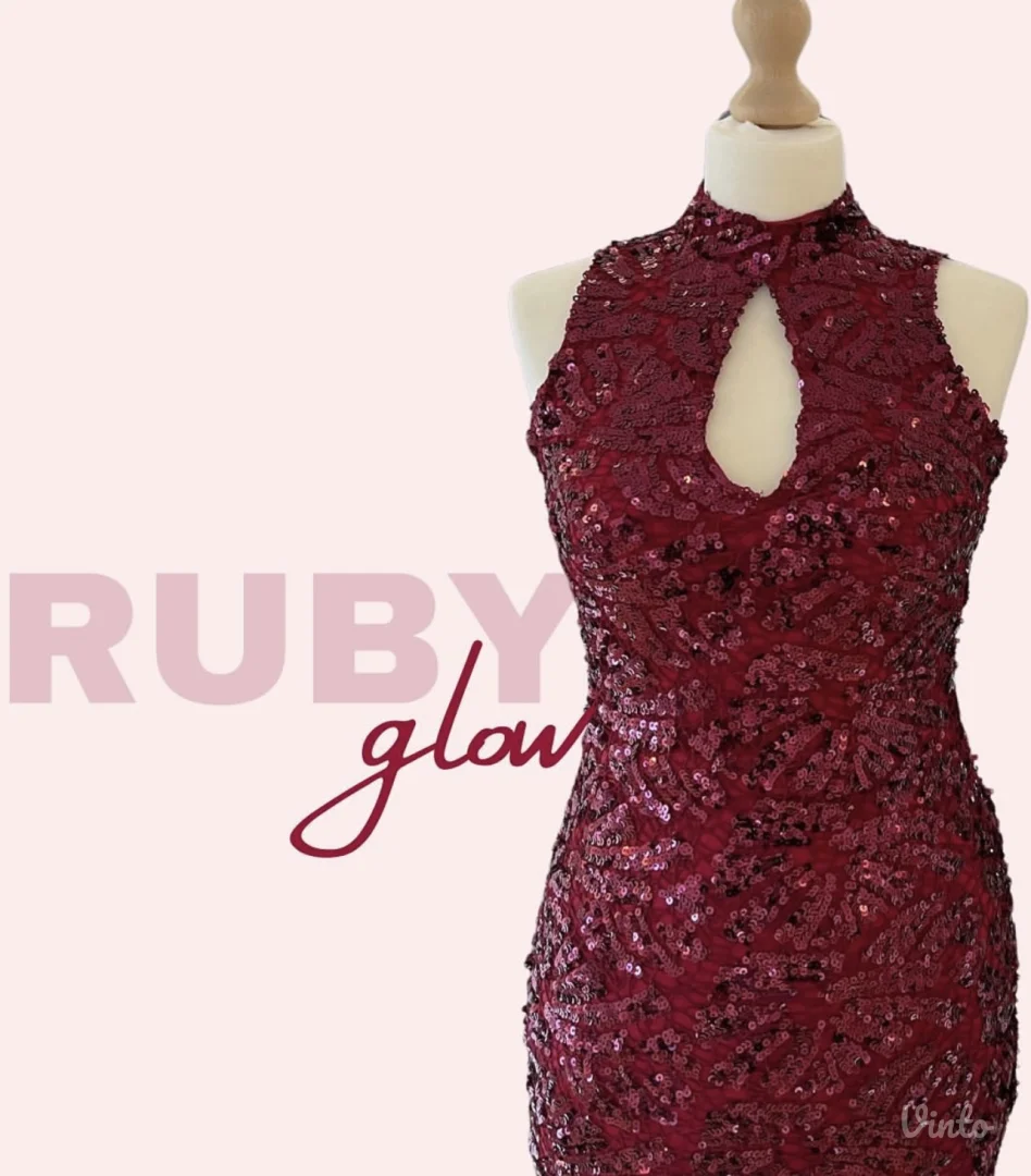 Diline šljokičasta haljina