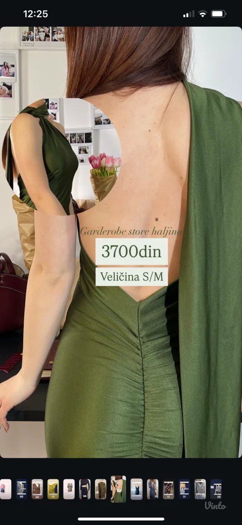 Garderobe store haljina