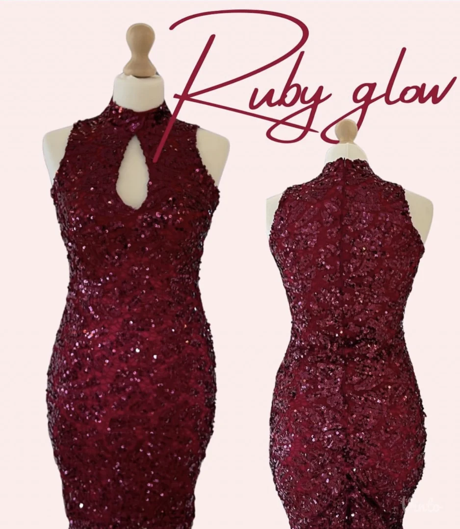 Diline šljokičasta haljina