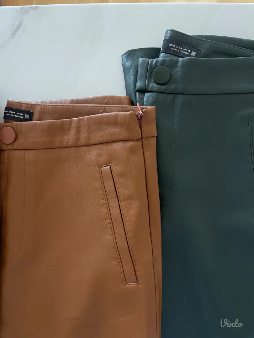 Zara kozne pantalone