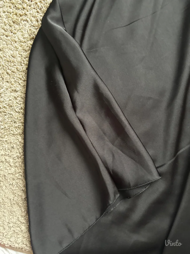 Maxi satenska suknja