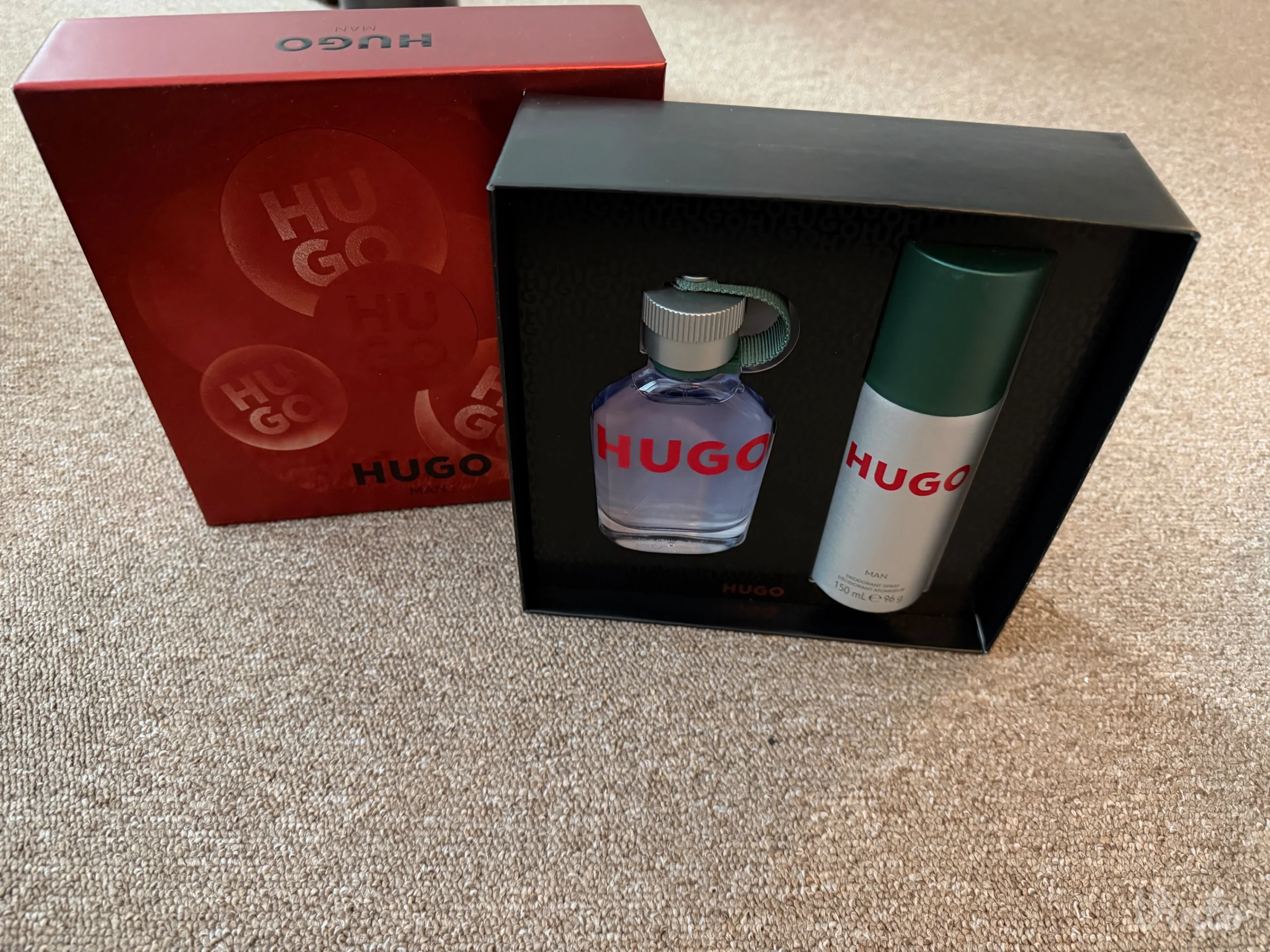 Hugo Man Set (Edt 75ml+Deodorant Spray 150ml)