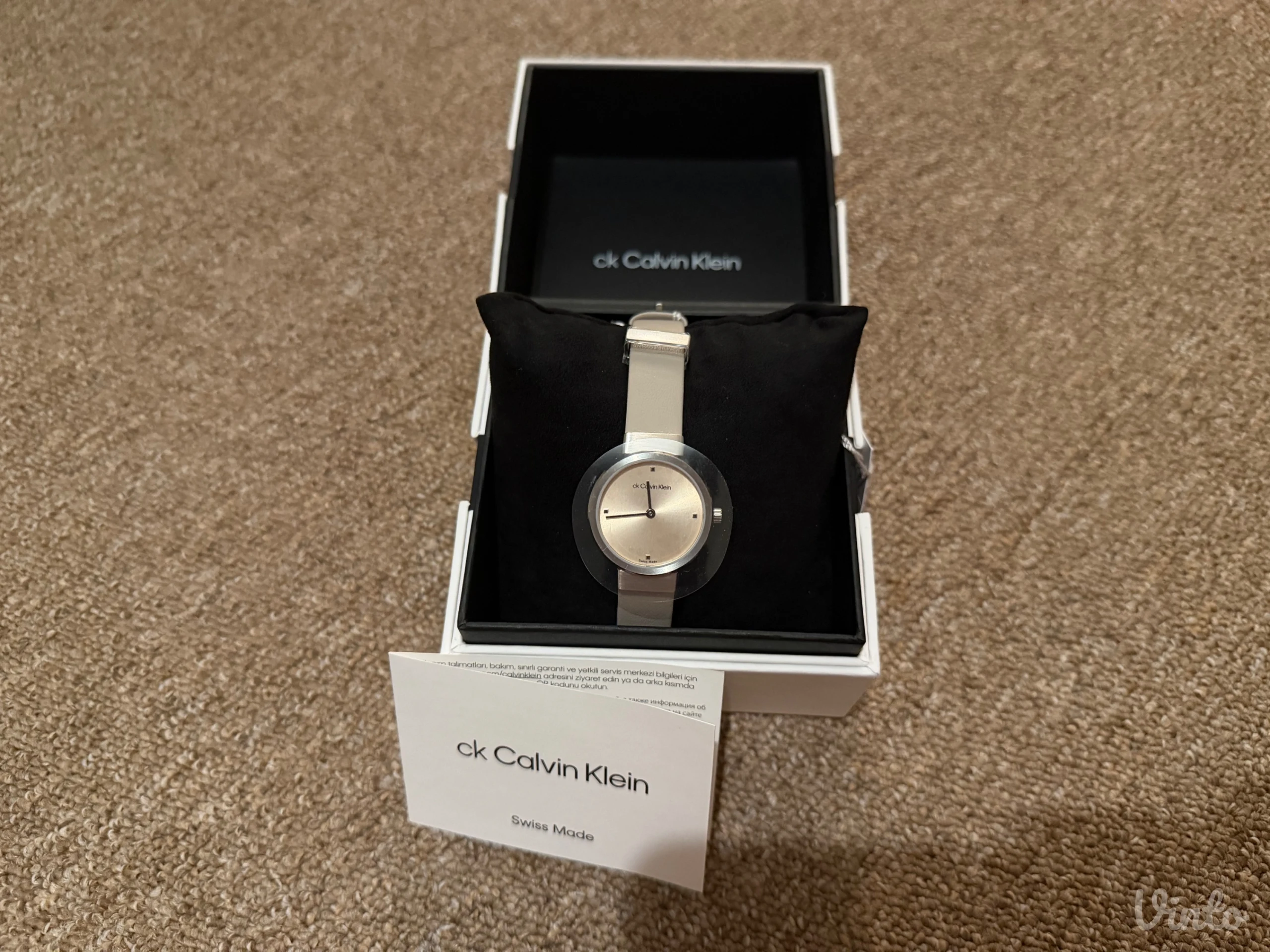 Calvin Klein Swiss Made zenski sat nov