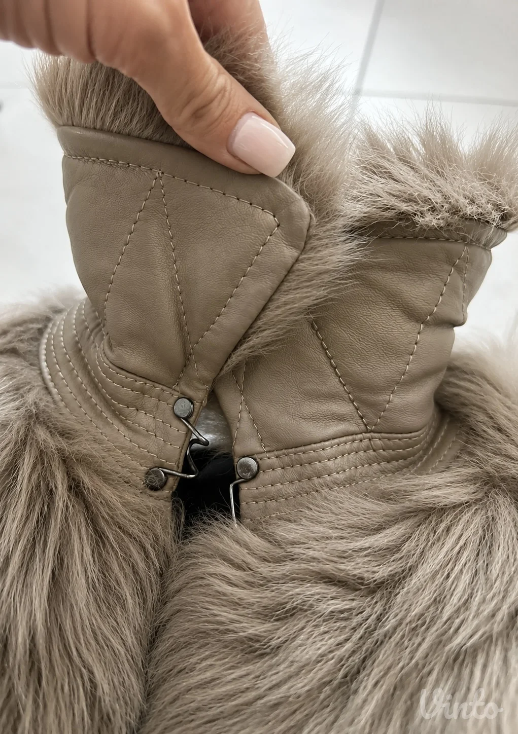 BURBERRY BRIT Shearling Bomber Jacket