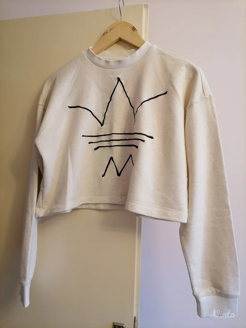 Nov crop top pamučni Adidas  38