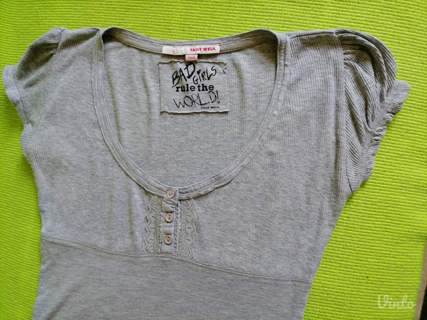 Siva majica TALLY WEiJL S/36/8