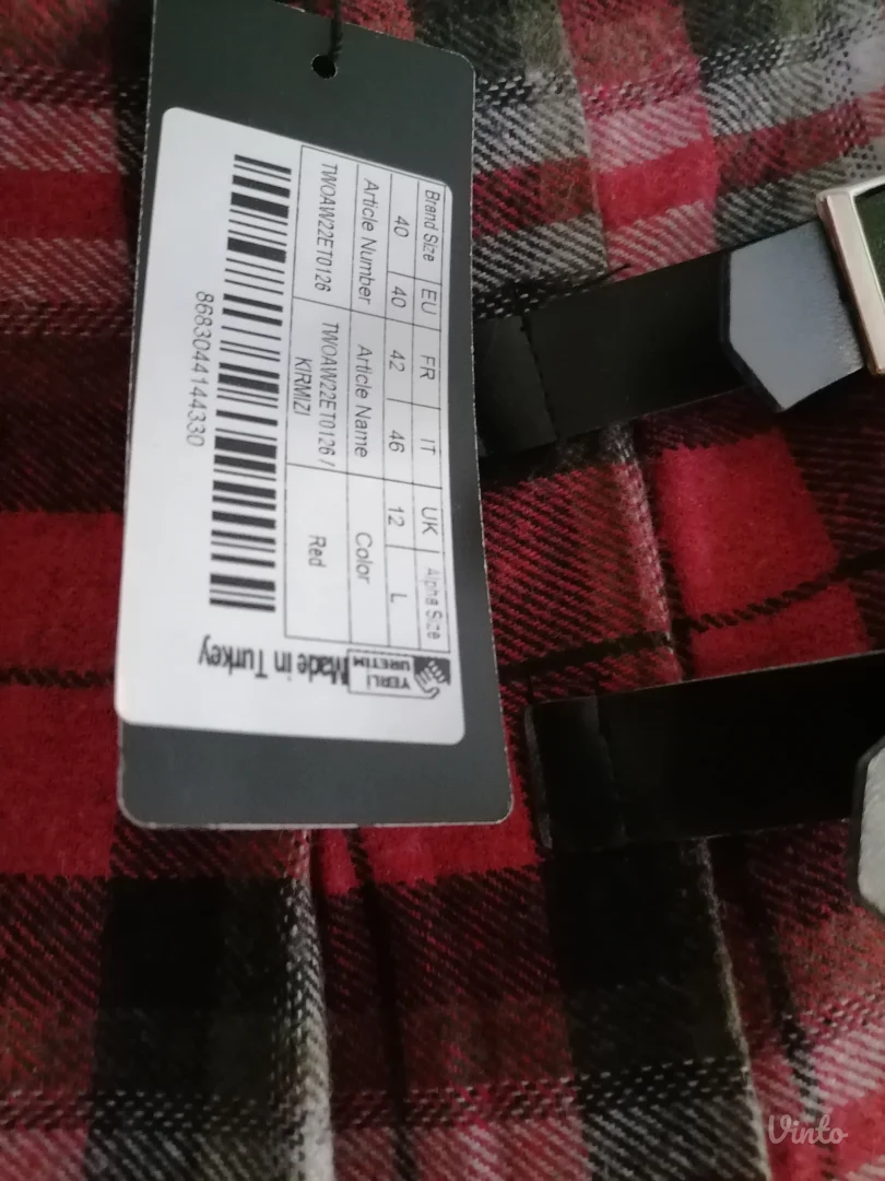 Nova škotska suknjica Trendyol  L