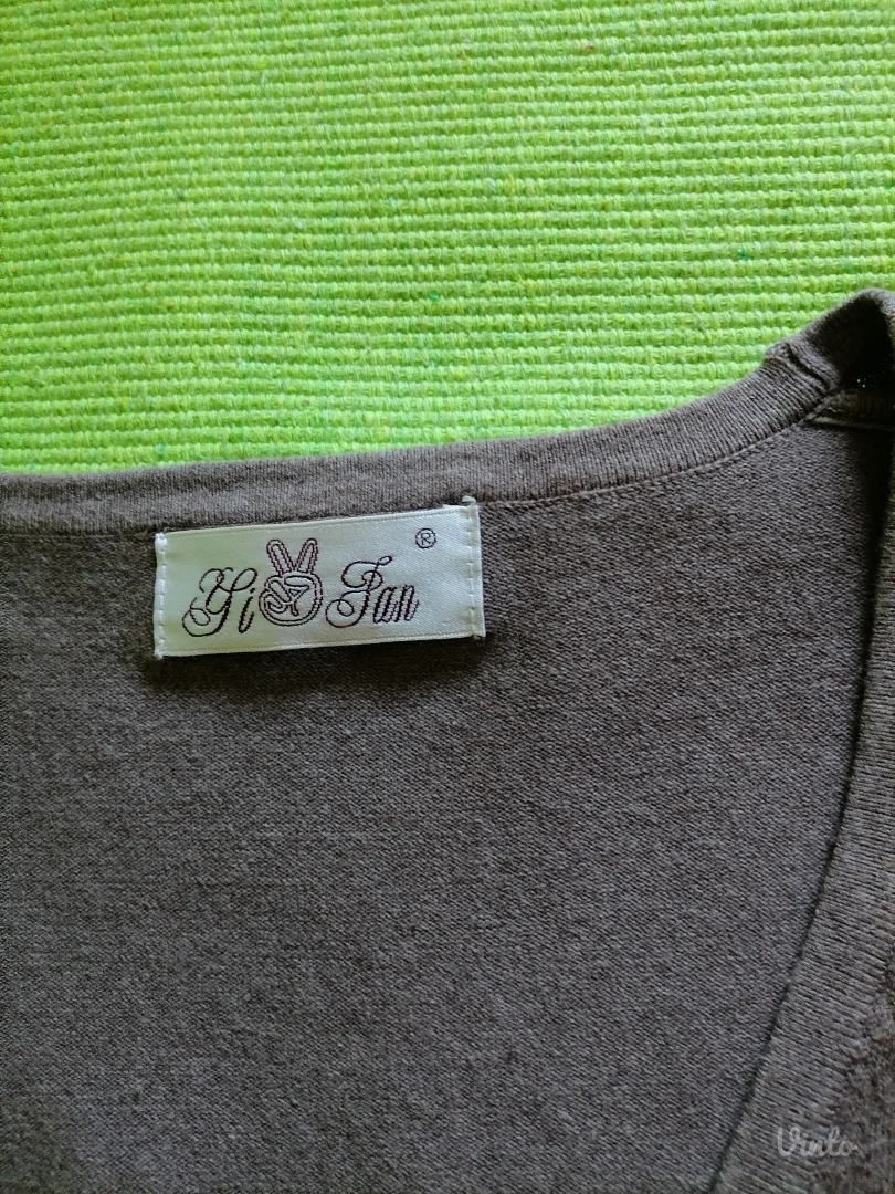 Tanji svetlo braon džermperić