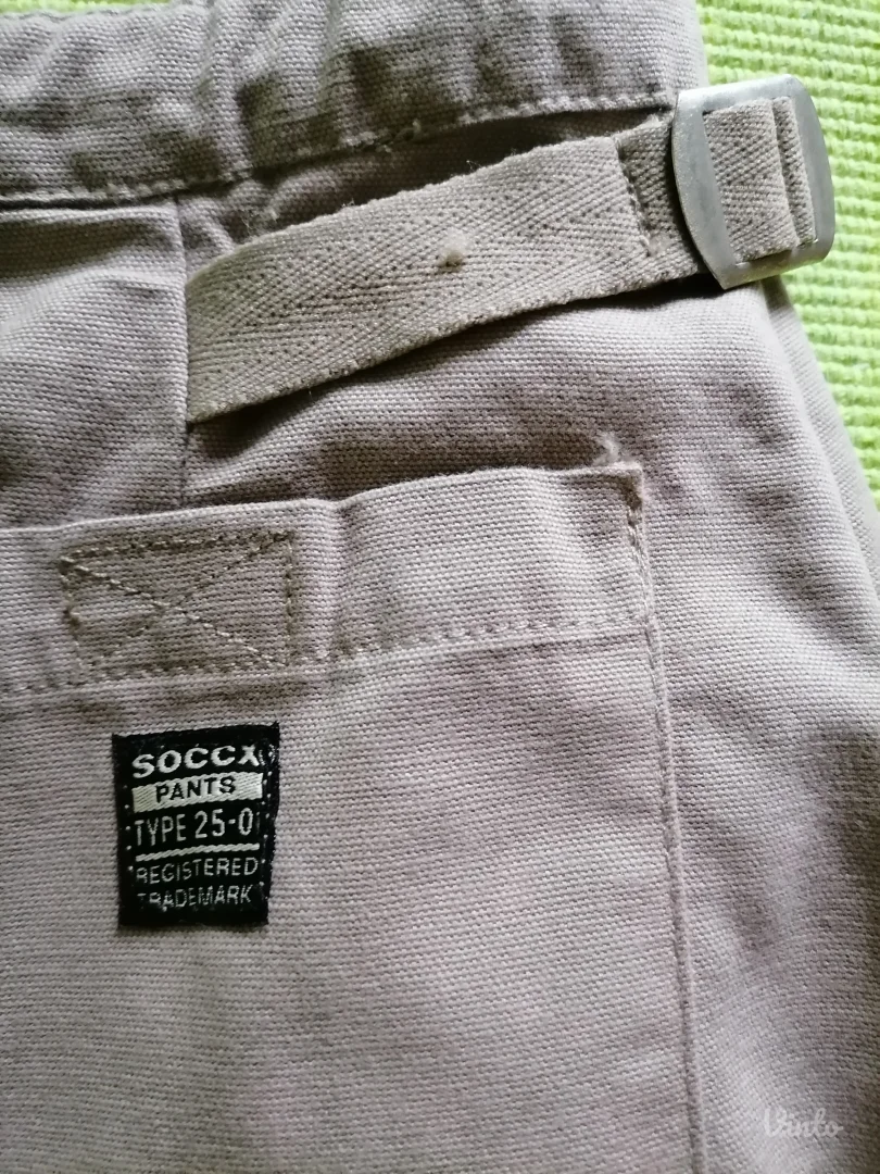 Mini pamučna suknjica SOCCX PANTS L